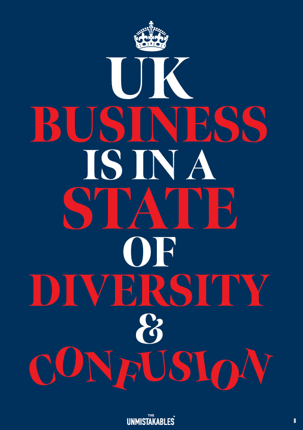 The Unmistakables Diversity & Confusion report 8