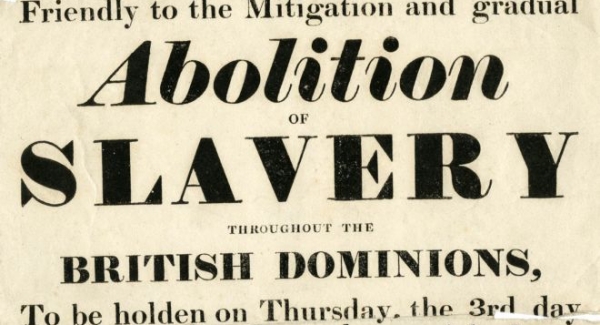 Abolition of Slavery Notice