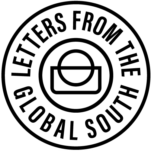 Letters from the Global South Round Logo Black